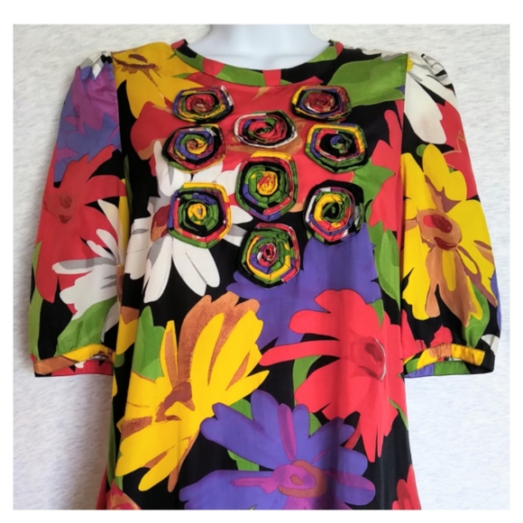 See By Chloe Silk Blend Floral Print Mini Dress - Picture 3 of 7